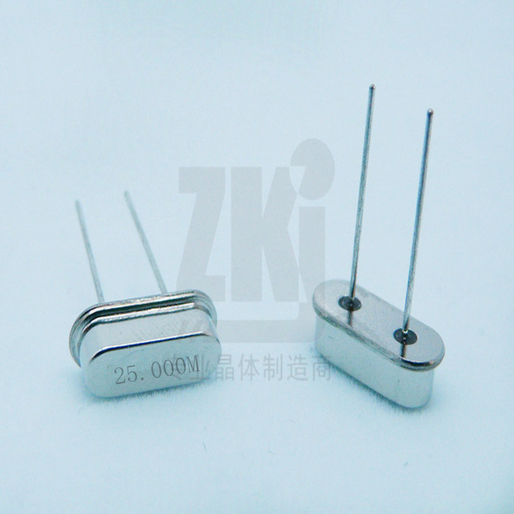 石英晶振 HC-49S 25.000MHz 2P