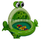 供應PVC兒童充氣水池 工廠批發充氣青蛙水池 廠價直銷充氣產品.