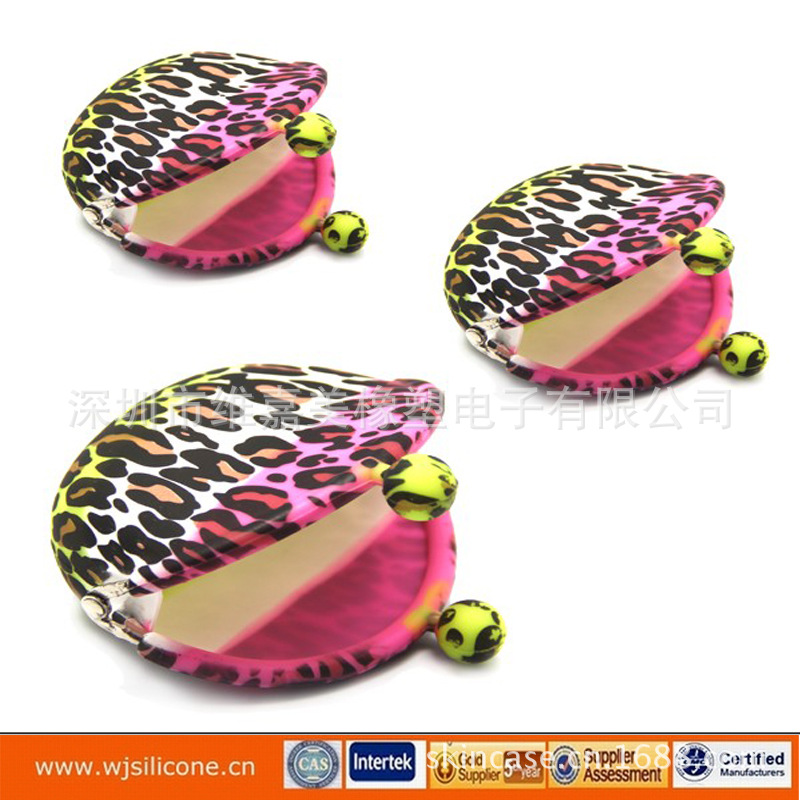 帶印刷矽膠零錢包 (4)