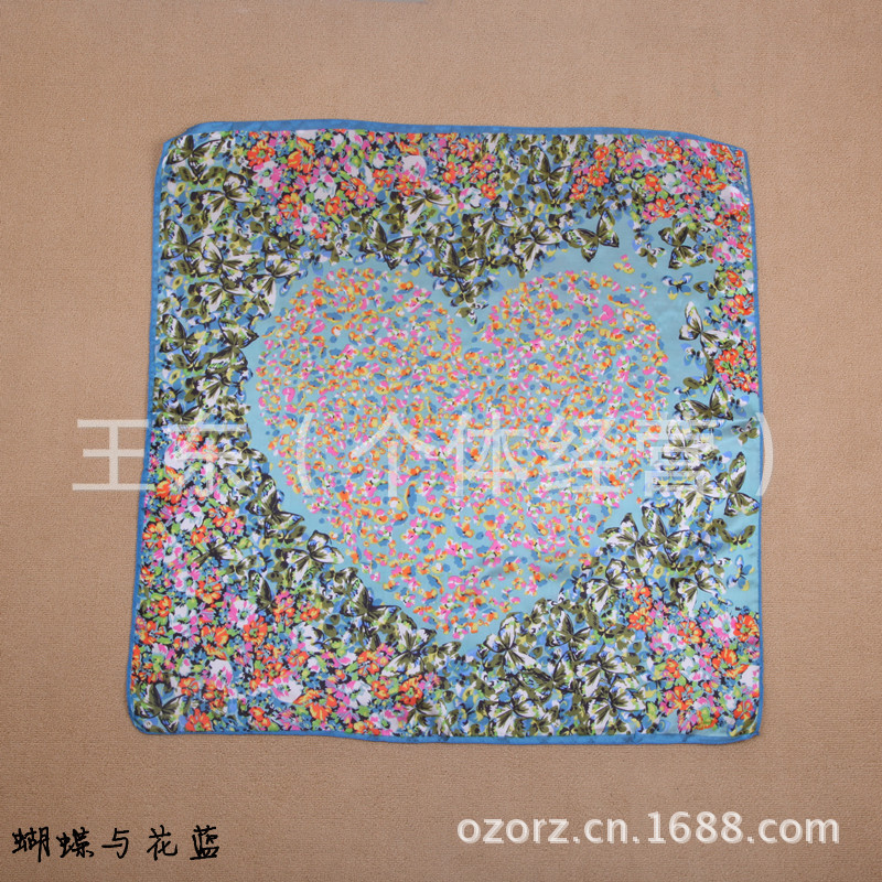 特价欧美印花女士真丝苏州缎桑蚕丝纯真丝丝巾大方