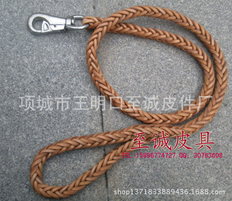 編織牽引繩八股馬鐵鉤1