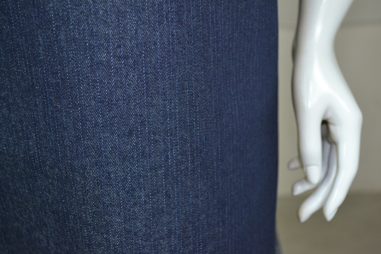 涤棉牛仔布10盎司斜纹牛仔布无弹力男裤童装面料规格(10+8)*10