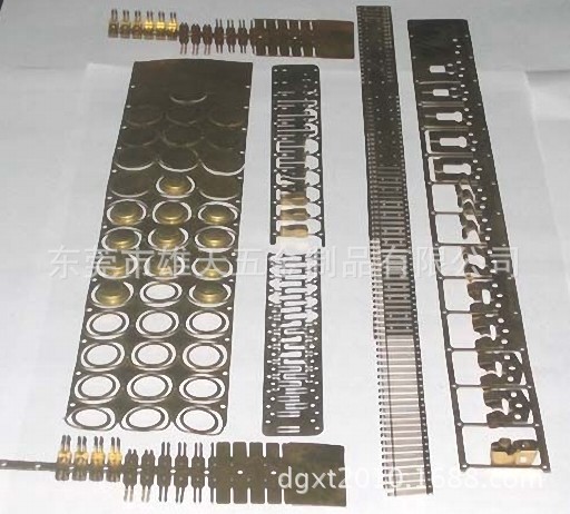 精密冲压件 铜冲压 电脑电路板电源线接产端子