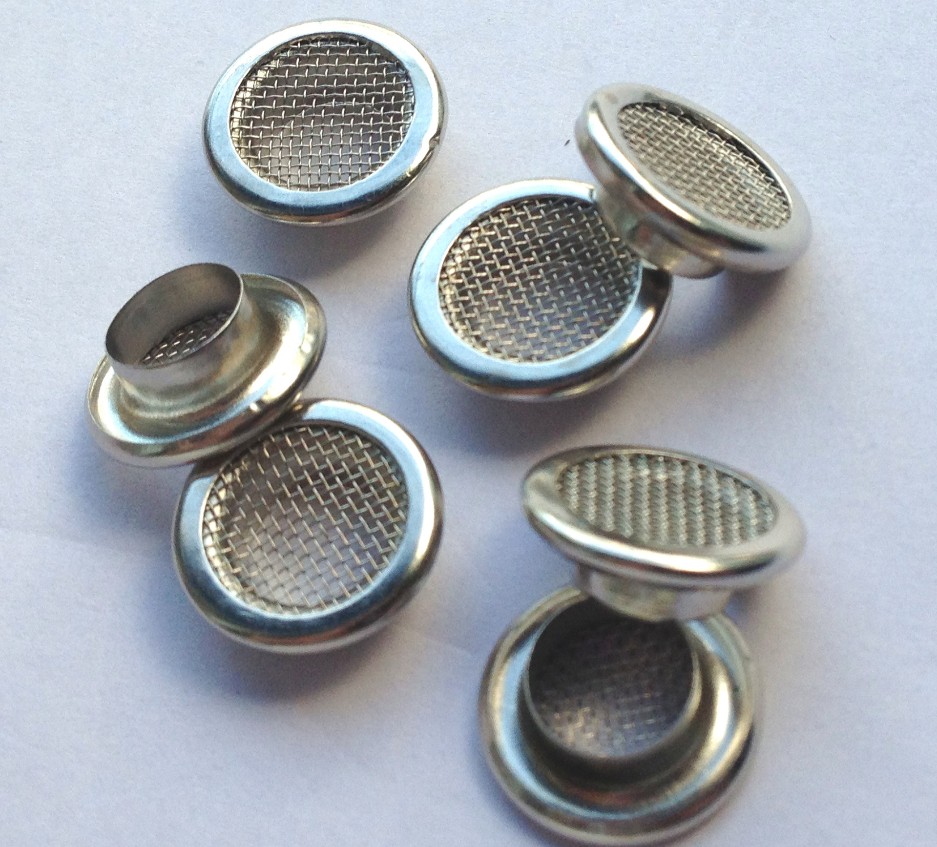 铜汽眼 黑色 宽面鸡眼扣 服装用气眼 内径8mm 厂家直销