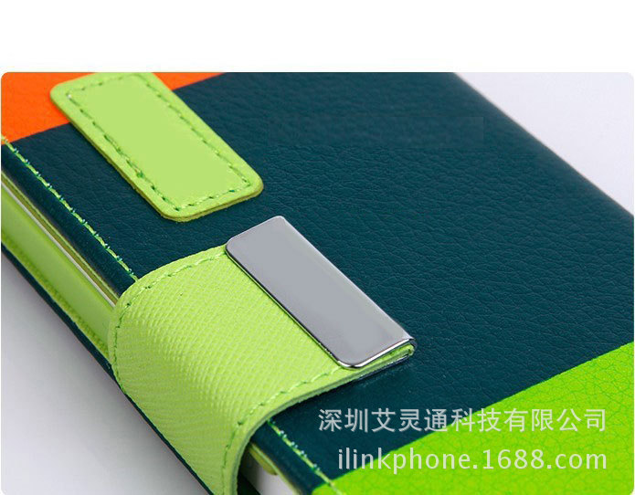 工廠批發iphone 5撞色手機皮套 卡萊登畫系列