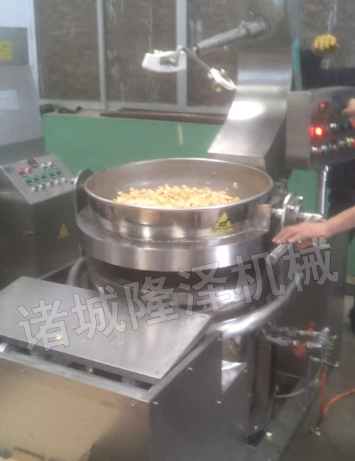 隆泽100l大型全自动爆米花机器 爆玉米花设备 食品机械厂家直销价格