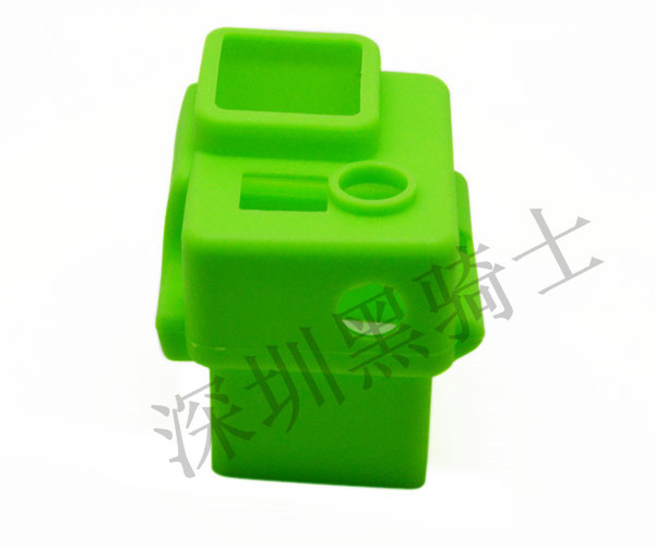 GP98 GoPro配件 Hero3+硅胶套 保护套 黑蓝绿