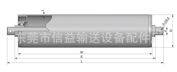 无动力镀锌滚筒/包装机输送滚筒/无动力辊筒/滚筒生产