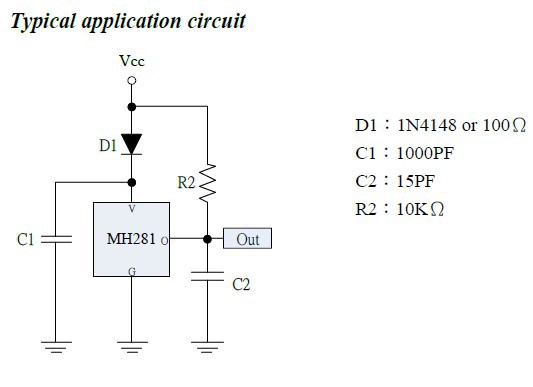 MH281典型电路图