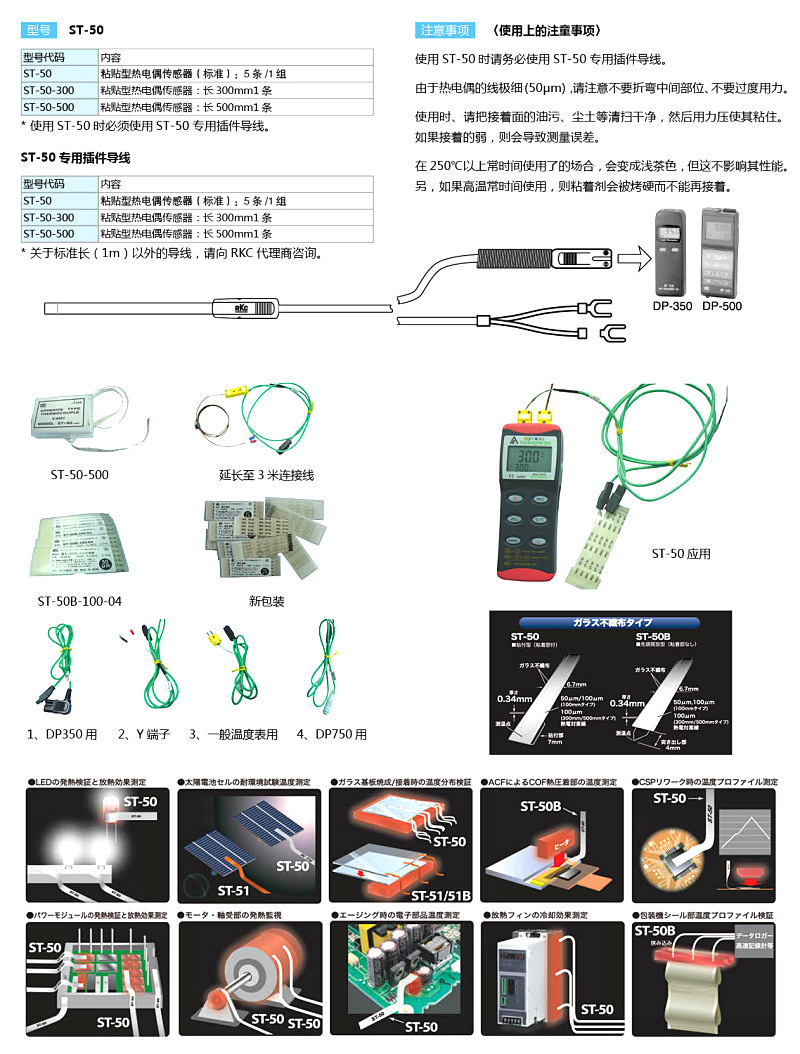 日本RKC ST50熱電偶介紹