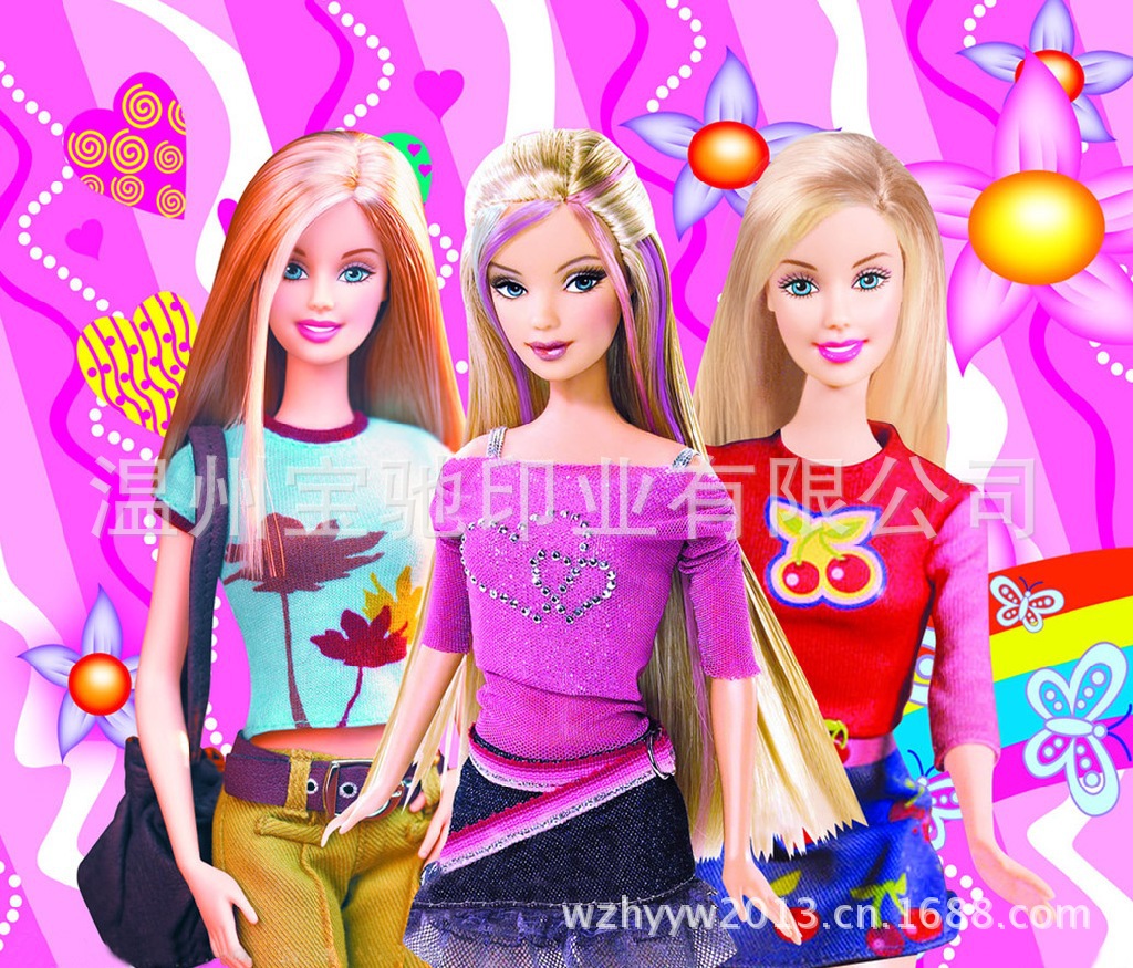 芭比公主3人