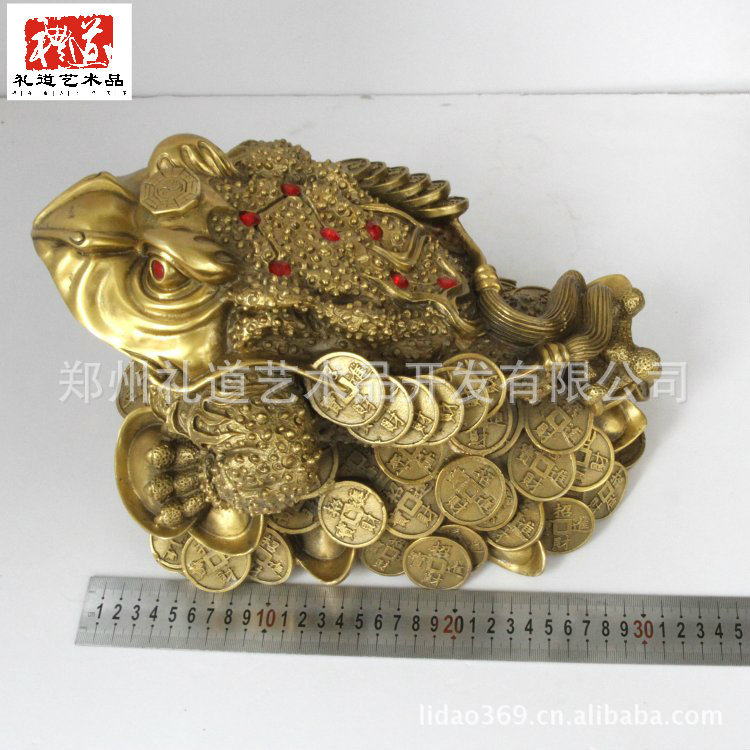 金蟾29cm宽21.5cm高19cm重4.1kg (3)