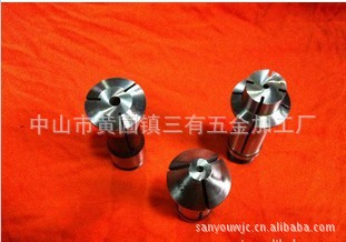 生产加工北京铣床非标弹簧钢夹头，仪表车床异形合金夹头 索咀