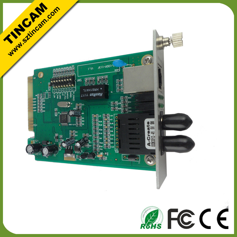 Media converter card insert ST