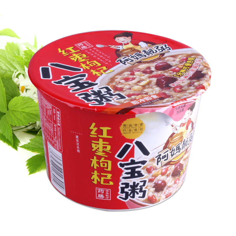 68g阿妈靓粥八宝粥 口味:红枣枸杞(68g×12碗 速食粥 方便粥