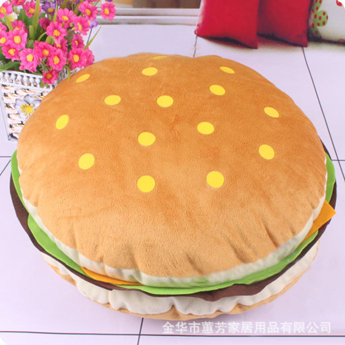 汉堡抱枕