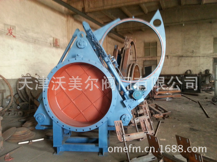 电动推杆盲板阀F943X-2.5 DN1000  23000