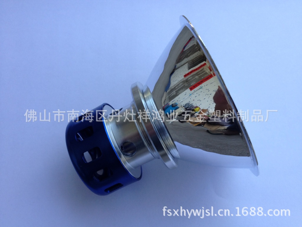 摩托车电动车二代立柱双珠LED前大灯塑料卡盘