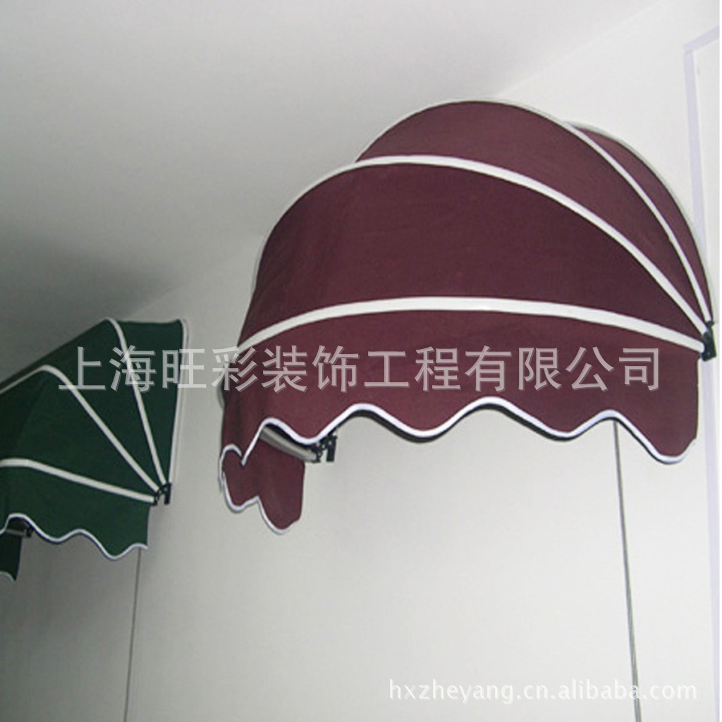 伸缩雨蓬遮雨篷雨棚停车蓬太阳伞遮阳棚遮 (2)