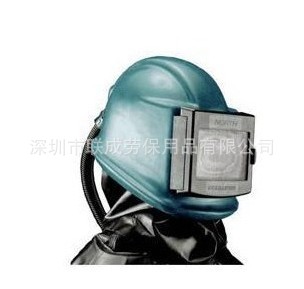 集中视野喷砂头盔
