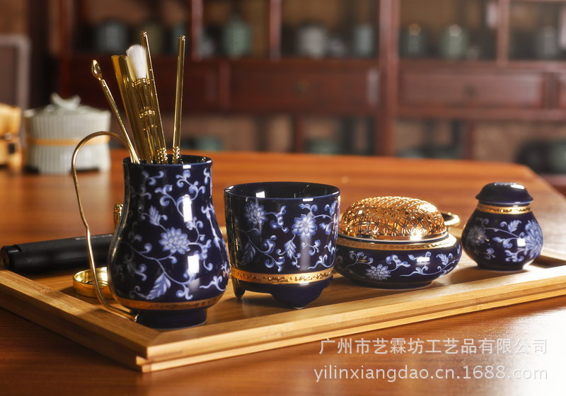 景泰蓝十四件套2