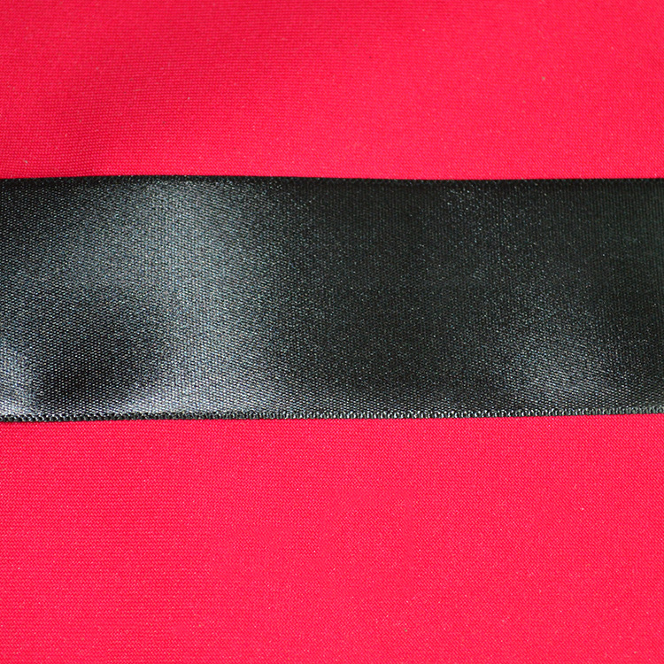 810单面黑色织边带(正面)