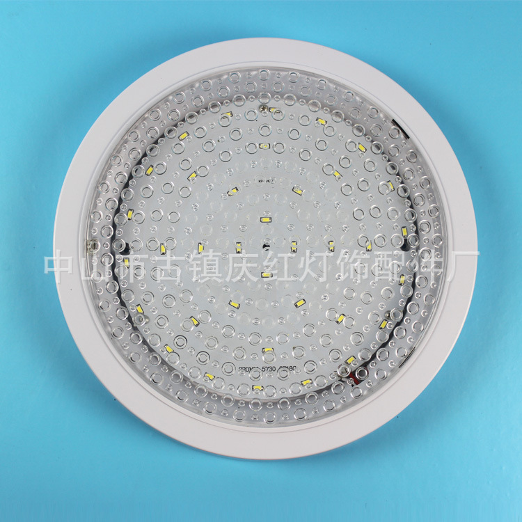 LED厨卫灯 水珠面 LED  厨卫灯  厂家直销   水珠面 18W明装圆形