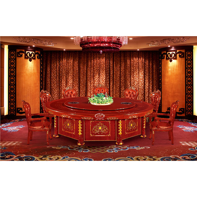 欧式平板 玻璃隐藏式火锅桌