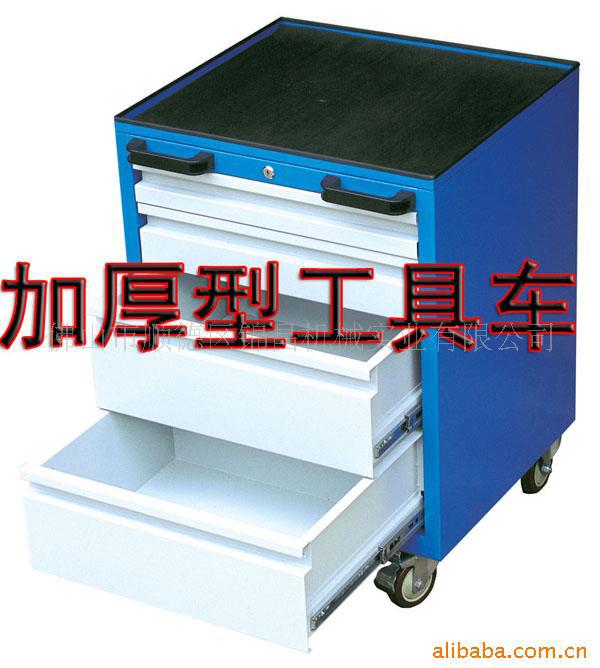 长期供应锦昌牌手推工具车 四层工具车 抽屉工具车
