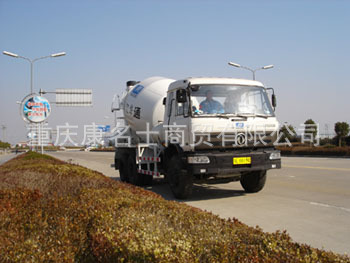 华通ZJY5250GJB混凝土搅拌运输车L325东风康明斯发动机