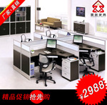 供应：ZM-PF08新款屏风办公桌 职员办公桌 定制屏风工作位