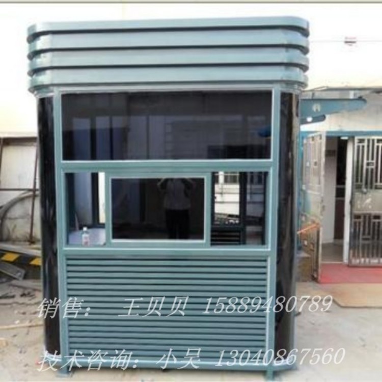 钢结构岗亭厂家图片 深圳博宏别墅小区岗亭 最有实力