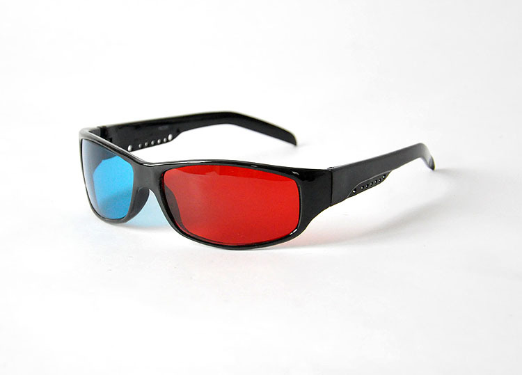 红蓝3d 眼镜3d立体眼镜3d眼睛电脑专用三d眼镜3d电影电视眼镜图片_8