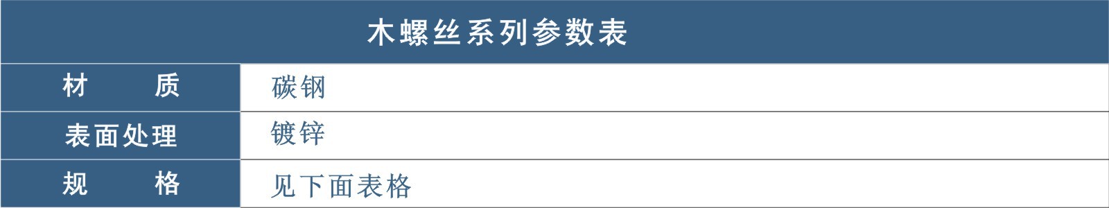 法兰面外六角木螺丝规格