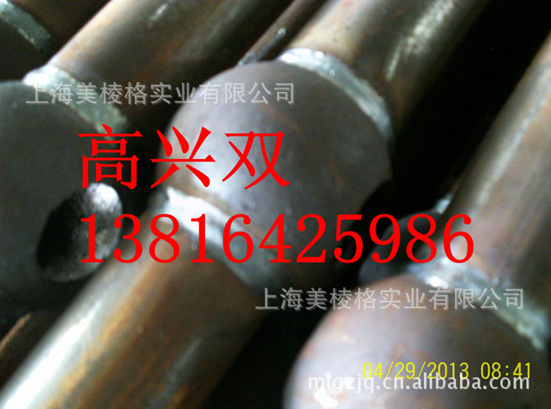 未镀锌之前的球接立柱焊缝