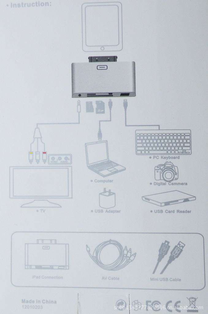 iPad 五合一读卡器(9110368)5