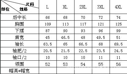 88025尺码表