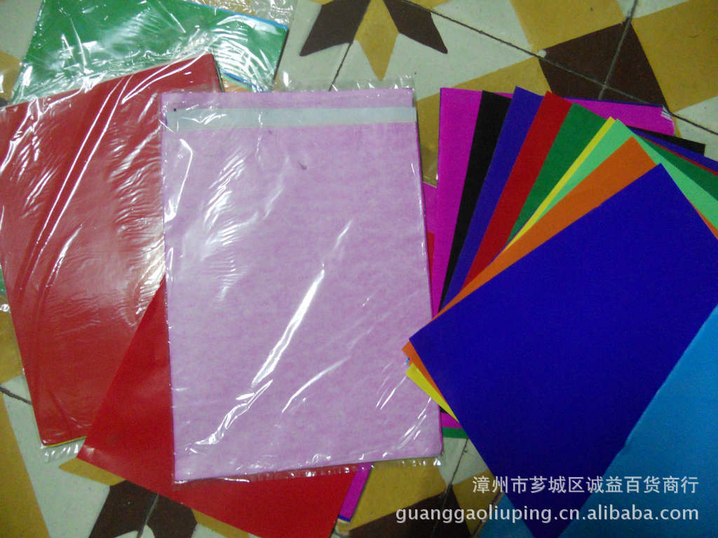 40张装蜡光纸,闪光纸,手工纸,包装纸图片_2