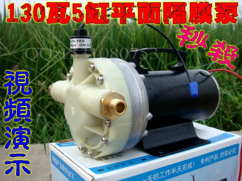 本水泵适合接具有12v/48v电源的电动车或电瓶.