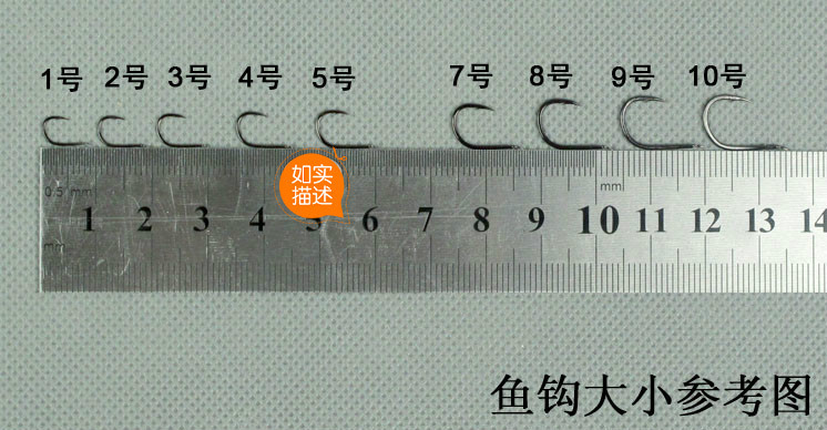 日本原装进口土肥富鱼钩 sm特研伊势尼钓鱼钩 有刺鱼钩