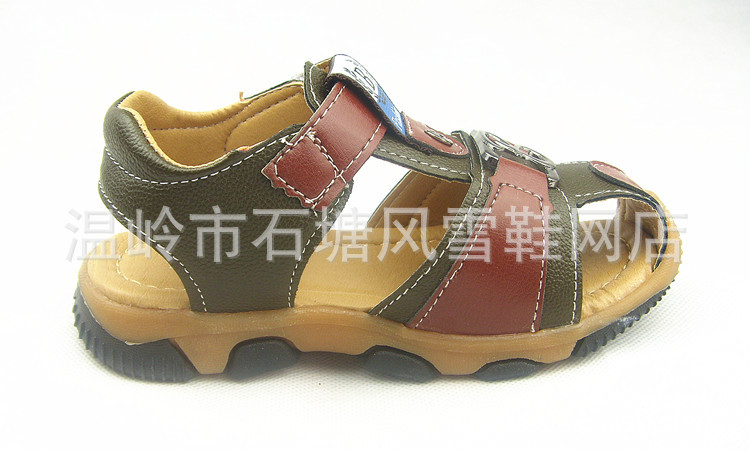 男童包頭軟底兒童涼鞋