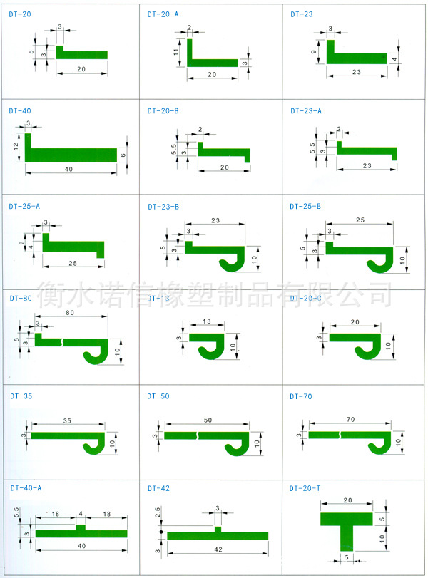 护栏垫条