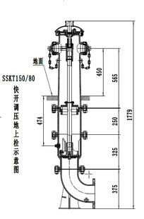 厂家直销防撞调压式地上消火栓-防冻型