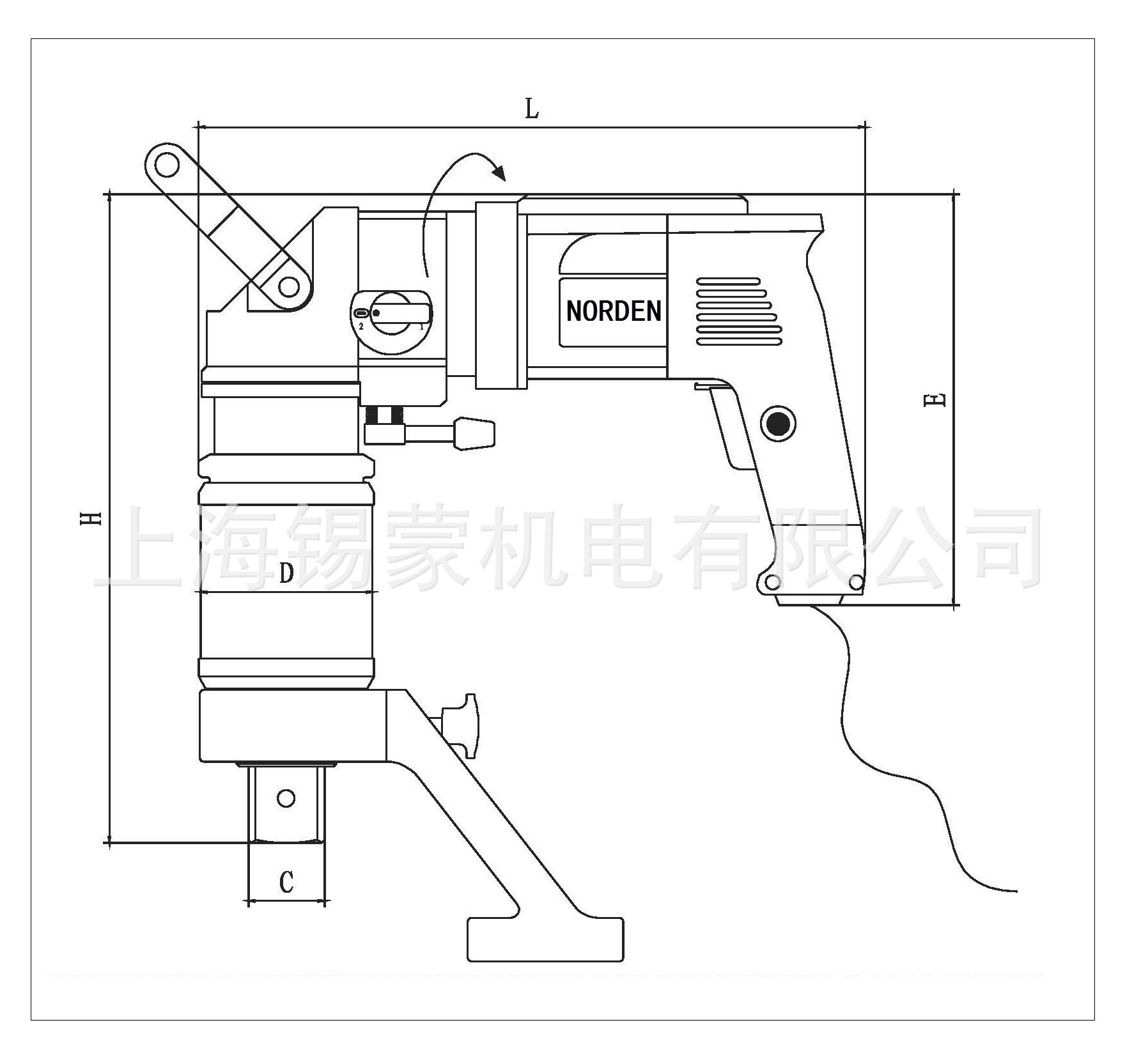 弯头电动扭矩扳手4