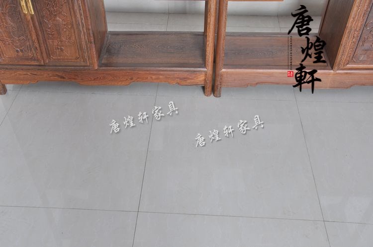 鸡翅木中抽博古架 (4)