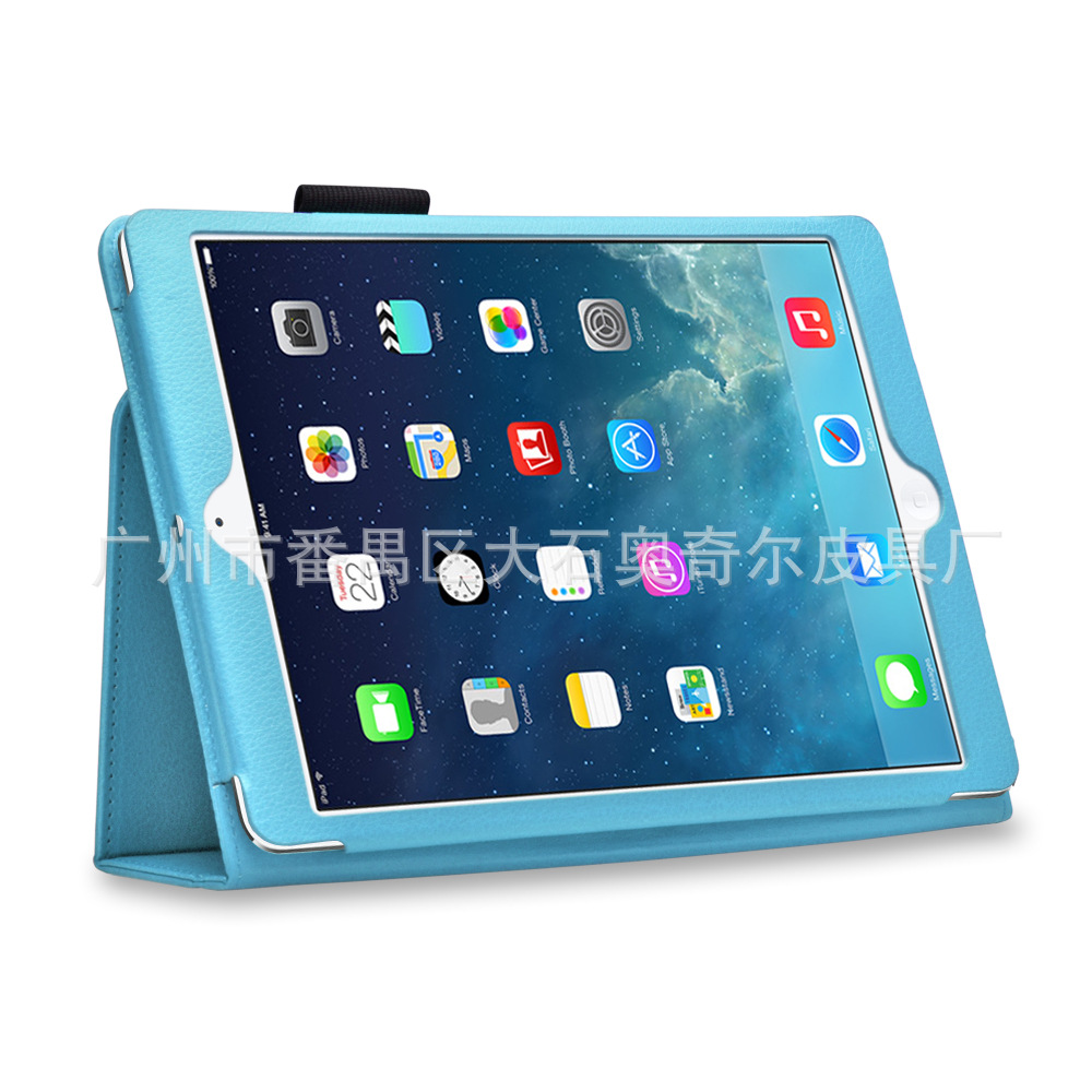 iPad Air stand sky blue (01)