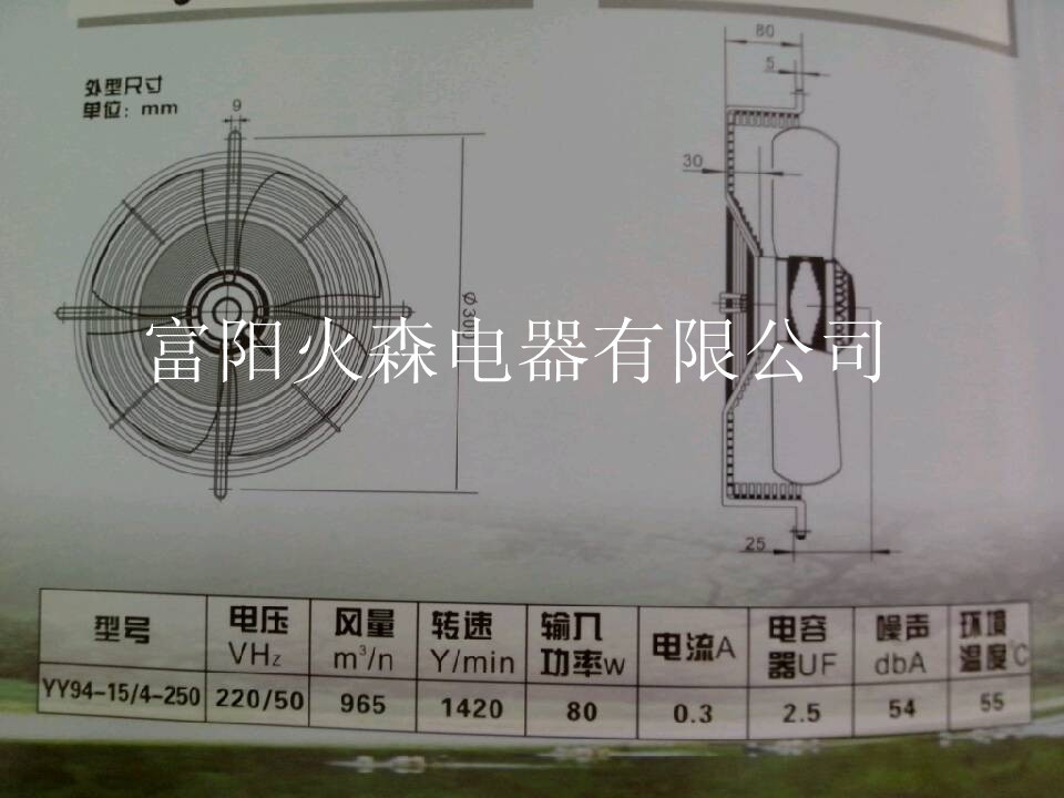 风机250参数_副本