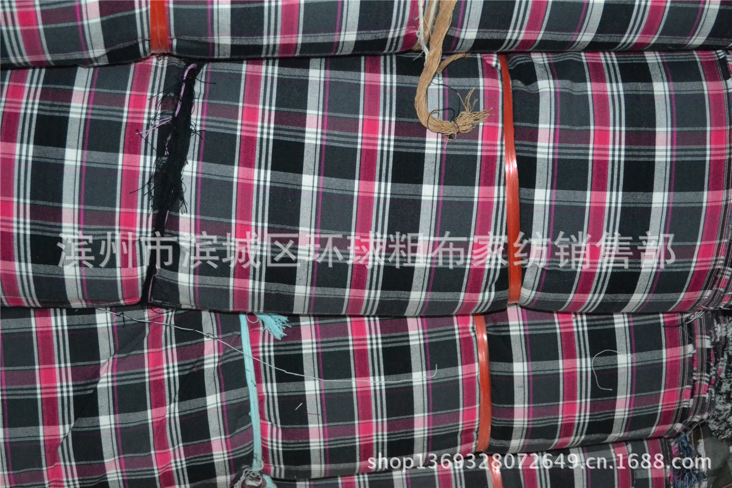 包邊老粗布涼席00014