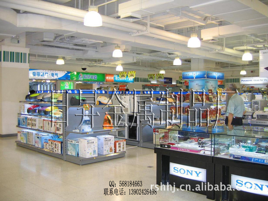 华润万家彩田店电器卖场实景