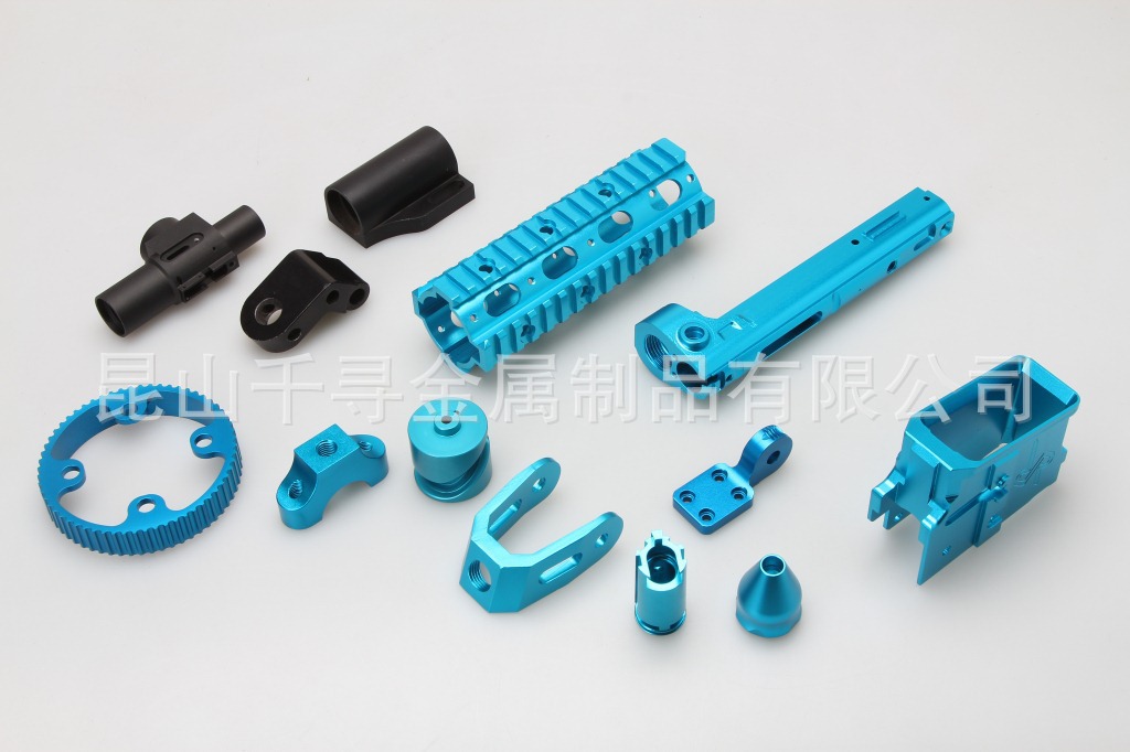 昆山铝加工精加工黑色阳极展示架